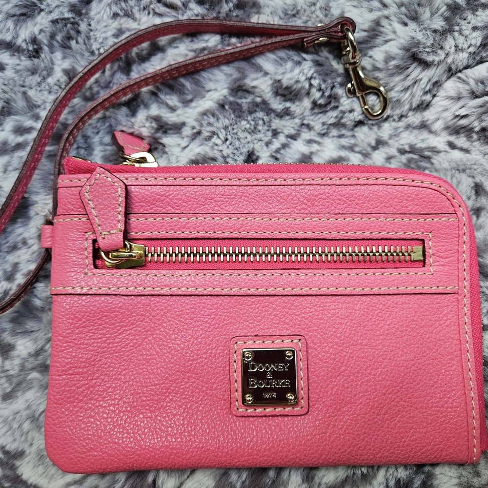 Dooney & Bourke Vibrant Pink Wristlet